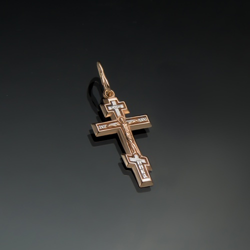 Маленький крестик кн81 от ювелирной фирмы "Стиль" по цене 369.5 руб.