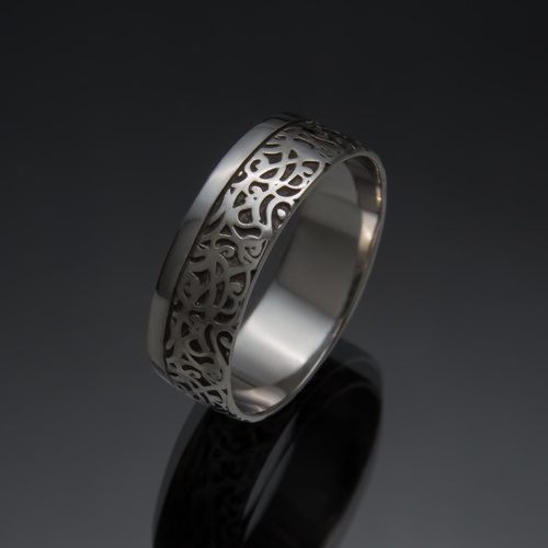 Серебряное обручальное кольцо 1029 от ювелирной фирмы "Стиль" по цене 127 руб.