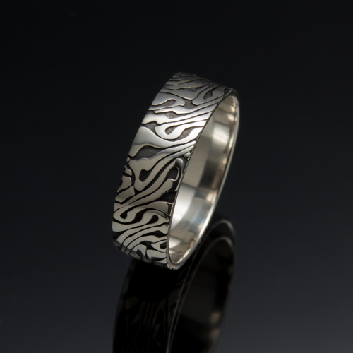 Серебряное обручальное кольцо 1030 от ювелирной фирмы "Стиль" по цене 255 руб.