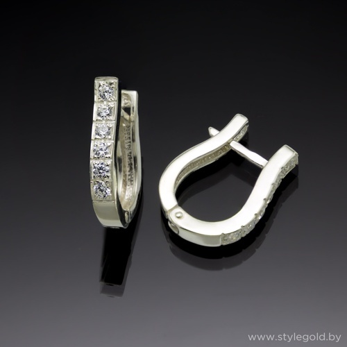 Серьги 2007 от ювелирной фирмы "Стиль" по цене 162 руб.