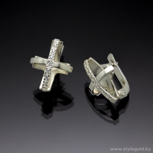 Серьги 2009 от ювелирной фирмы "Стиль" по цене 145 руб.
