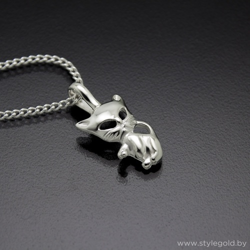 Кулон "кот" 3004 от ювелирной фирмы "Стиль" по цене 90 руб.