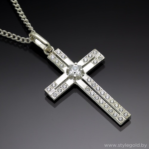 Крест 3023 от ювелирной фирмы "Стиль" по цене 155 руб.
