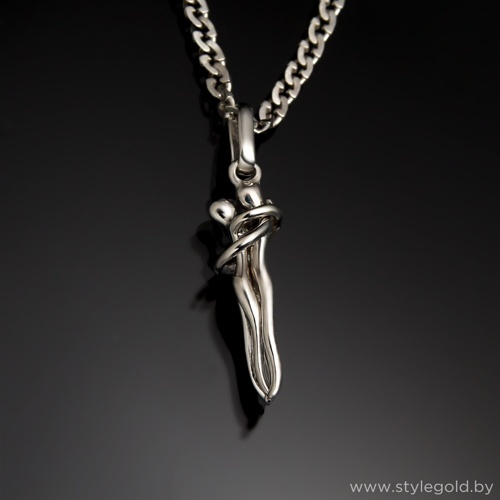 Подвеска "Обнимающиеся человечики" 3034 от ювелирной фирмы "Стиль" по цене 125 руб.