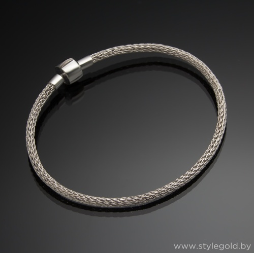 Браслет для "шармов" 4007 от ювелирной фирмы "Стиль" по цене 355 руб.