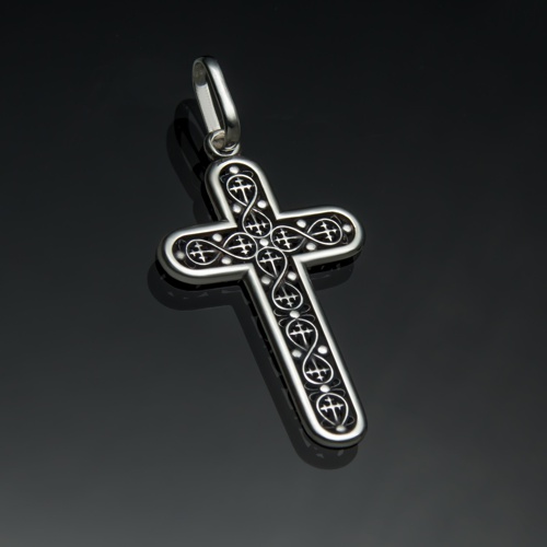 Ажурный крестик 3052/1 от ювелирной фирмы "Стиль" по цене 61 руб.