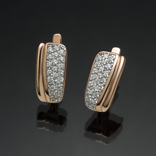 Золотые серьги с70 от ювелирной фирмы "Стиль" по цене 1224 руб.