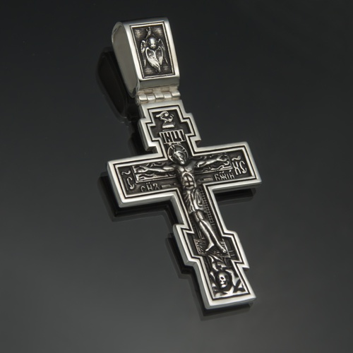 Крупный серебряный крест. 3060 от ювелирной фирмы "Стиль" по цене 455 руб.