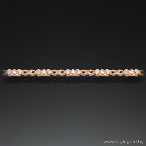 Браслет б09 от ювелирной фирмы "Стиль" по цене 3838 руб.
