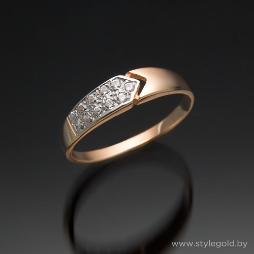 Кольцо к08 от ювелирной фирмы "Стиль" по цене 736 руб.
