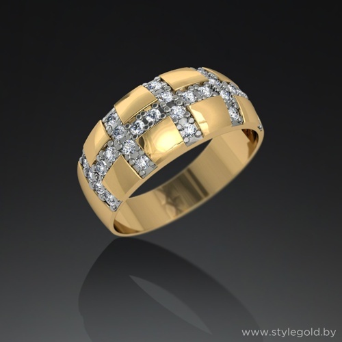 Кольцо к21 от ювелирной фирмы "Стиль" по цене 1558.5 руб.