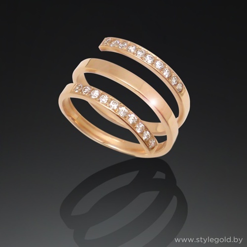 Кольцо к25 от ювелирной фирмы "Стиль" по цене 1315 руб.