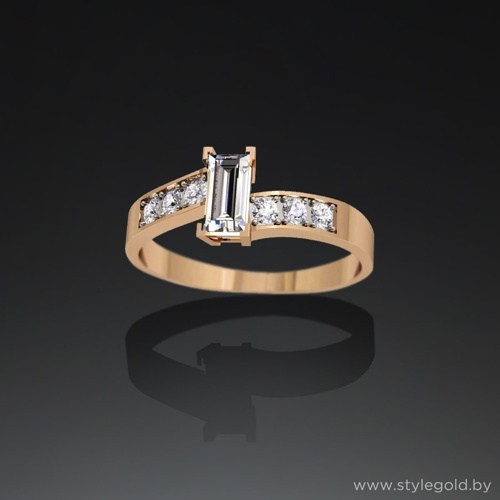 Кольцо к38 от ювелирной фирмы "Стиль" по цене 830 руб.