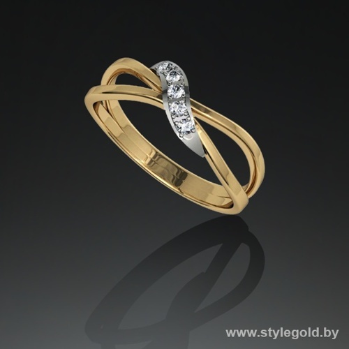Кольцо к47 от ювелирной фирмы "Стиль" по цене 743.5 руб.