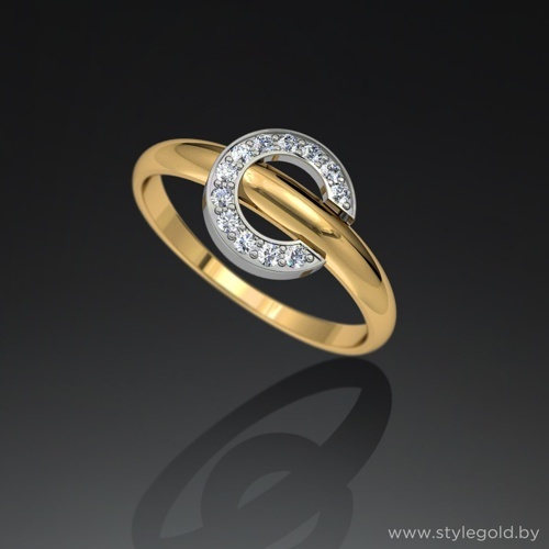 Кольцо к52 от ювелирной фирмы "Стиль" по цене 623 руб.