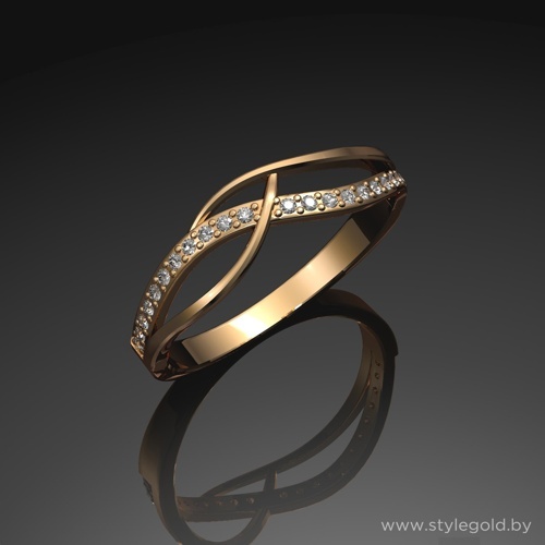 Кольцо к64 от ювелирной фирмы "Стиль" по цене 691 руб.