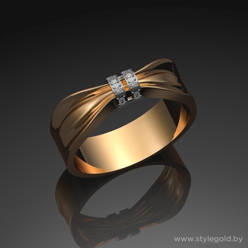 Кольцо к66 от ювелирной фирмы "Стиль" по цене 1315.5 руб.
