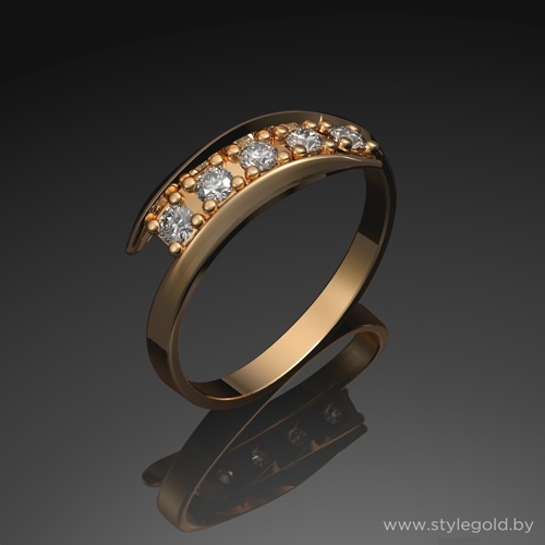 Кольцо к68 от ювелирной фирмы "Стиль" по цене 819 руб.