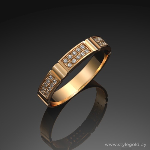 Кольцо к73 от ювелирной фирмы "Стиль" по цене 1100.5 руб.