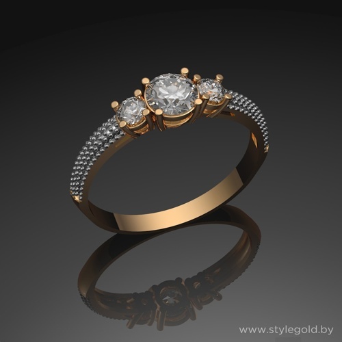Кольцо к78 от ювелирной фирмы "Стиль" по цене 854 руб.