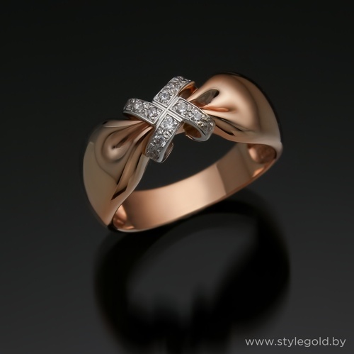 Кольцо к92 от ювелирной фирмы "Стиль" по цене 1605 руб.