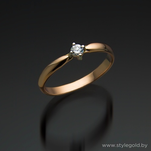 Кольцо для предложения к94 от ювелирной фирмы "Стиль" по цене 634.5 руб.