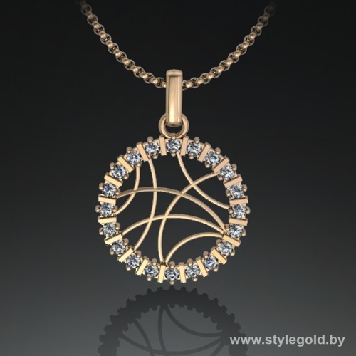 Кулон кн06 от ювелирной фирмы "Стиль" по цене 904 руб.