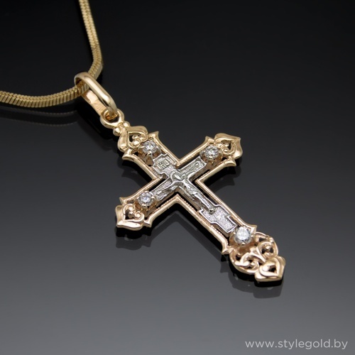 Крест кн19 от ювелирной фирмы "Стиль" по цене 1016 руб.