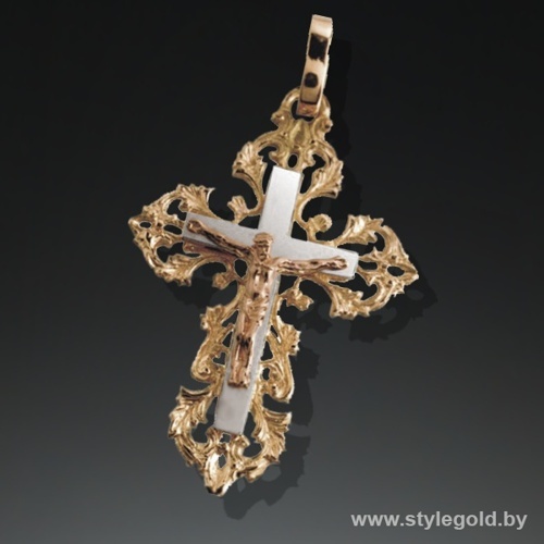 Крест кн22 от ювелирной фирмы "Стиль" по цене 1670.5 руб.