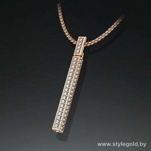 Кулон кн35 от ювелирной фирмы "Стиль" по цене 1012 руб.