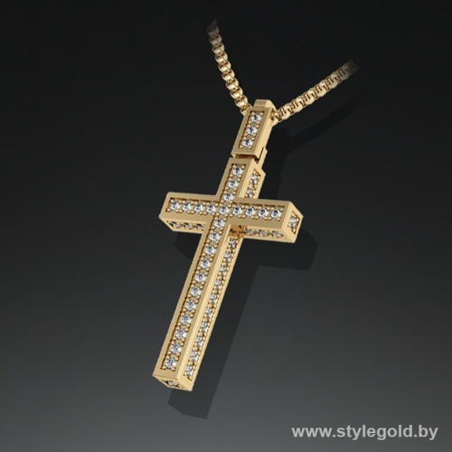 Крест кн36 от ювелирной фирмы "Стиль" по цене 1332.5 руб.
