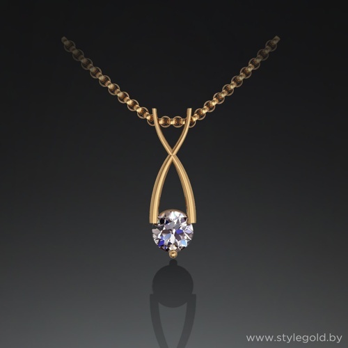 Подвеска кн42 от ювелирной фирмы "Стиль" по цене 397 руб.