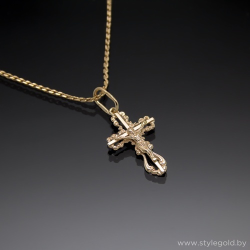 Крестик кн43 от ювелирной фирмы "Стиль" по цене 325.5 руб.