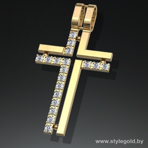 Крест кн49 от ювелирной фирмы "Стиль" по цене 1642.5 руб.