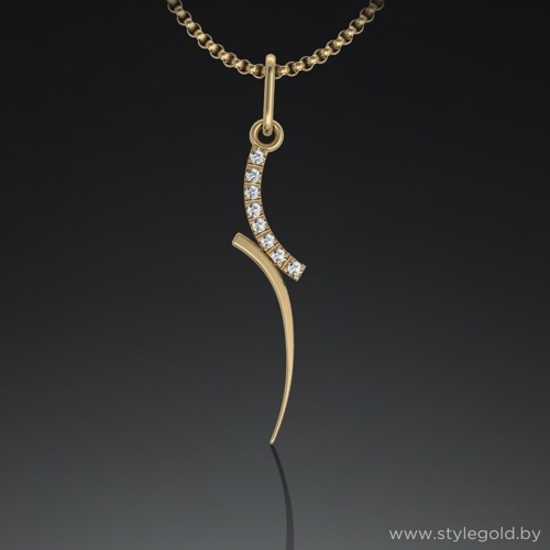 Кулон кн53 от ювелирной фирмы "Стиль" по цене 356 руб.