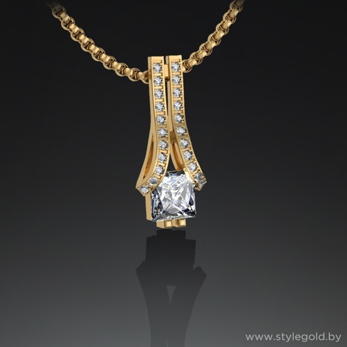 Кулон кн57 от ювелирной фирмы "Стиль" по цене 499 руб.