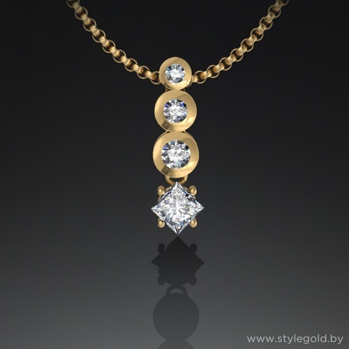 Подвеска кн61 от ювелирной фирмы "Стиль" по цене 517 руб.