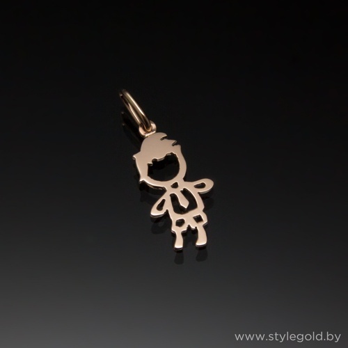 Подвеска "Мальчик" кн69 от ювелирной фирмы "Стиль" по цене 251 руб.