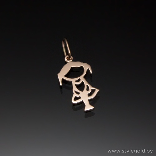 Подвеска "Девочка" кн70 от ювелирной фирмы "Стиль" по цене 264 руб.