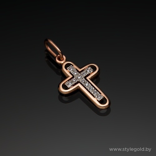 Крестик кн74 от ювелирной фирмы "Стиль" по цене 358 руб.