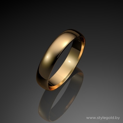 Классические обручальные кольца ко01-4 от ювелирной фирмы "Стиль" по цене 748 руб.