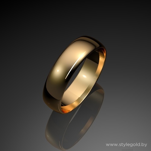 Классические обручальные кольца ко01-5 от ювелирной фирмы "Стиль" по цене 1099 руб.