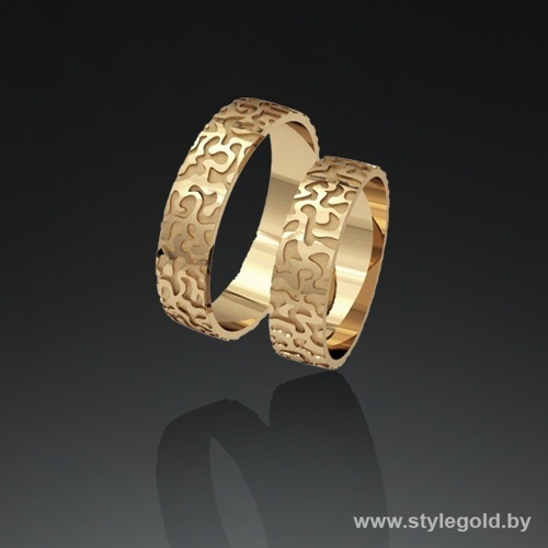 Обручальное кольцо ко10 от ювелирной фирмы "Стиль" по цене 787.5 руб.