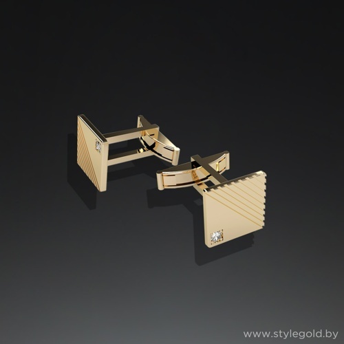 Запонки м01 от ювелирной фирмы "Стиль" по цене 1952.5 руб.