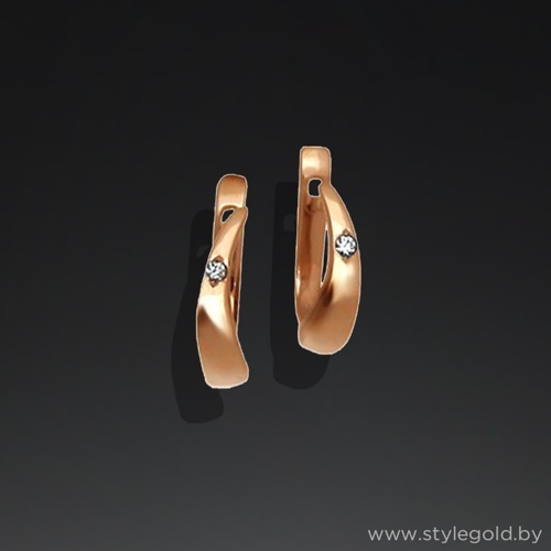 Серьги с04 от ювелирной фирмы "Стиль" по цене 722 руб.