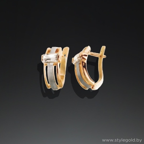 Серьги с07 от ювелирной фирмы "Стиль" по цене 1180.5 руб.