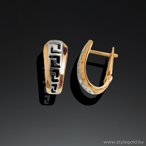 Серьги с10 от ювелирной фирмы "Стиль" по цене 1336.5 руб.