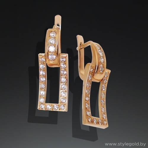 Серьги с14 от ювелирной фирмы "Стиль" по цене 1895.5 руб.