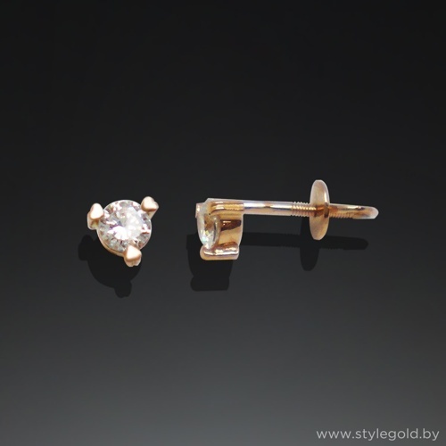 Серьги с23 от ювелирной фирмы "Стиль" по цене 586.5 руб.