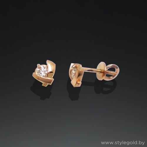 Серьги с24 от ювелирной фирмы "Стиль" по цене 647.5 руб.